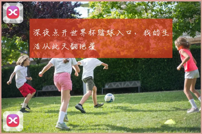 深夜点开世界杯赌球入口，我的生活从此天翻地覆